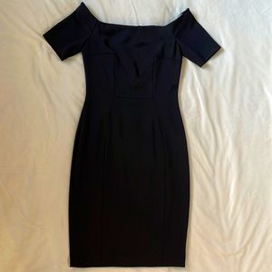 H&M black cocktail dress.